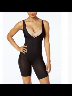 NWT maidenform women’s firm tummy control instead slimmer body shaper black XL